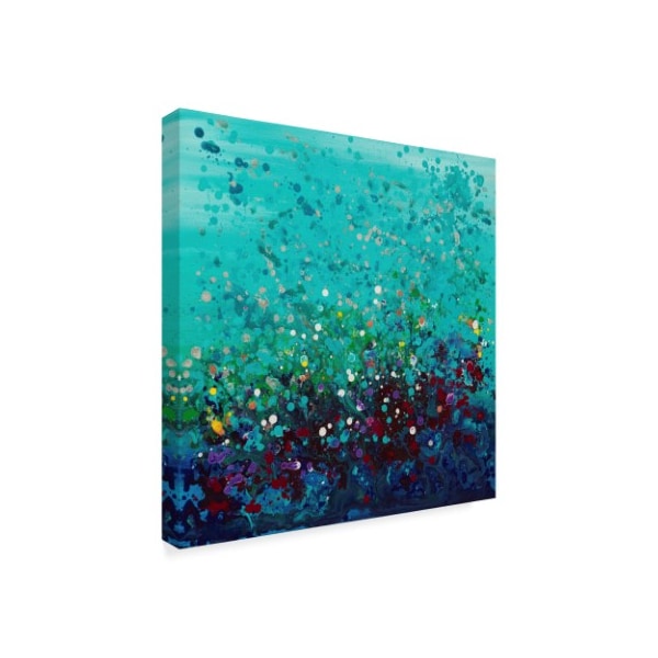 Hilary Winfield 'Ocean Break' Canvas Art,18x18